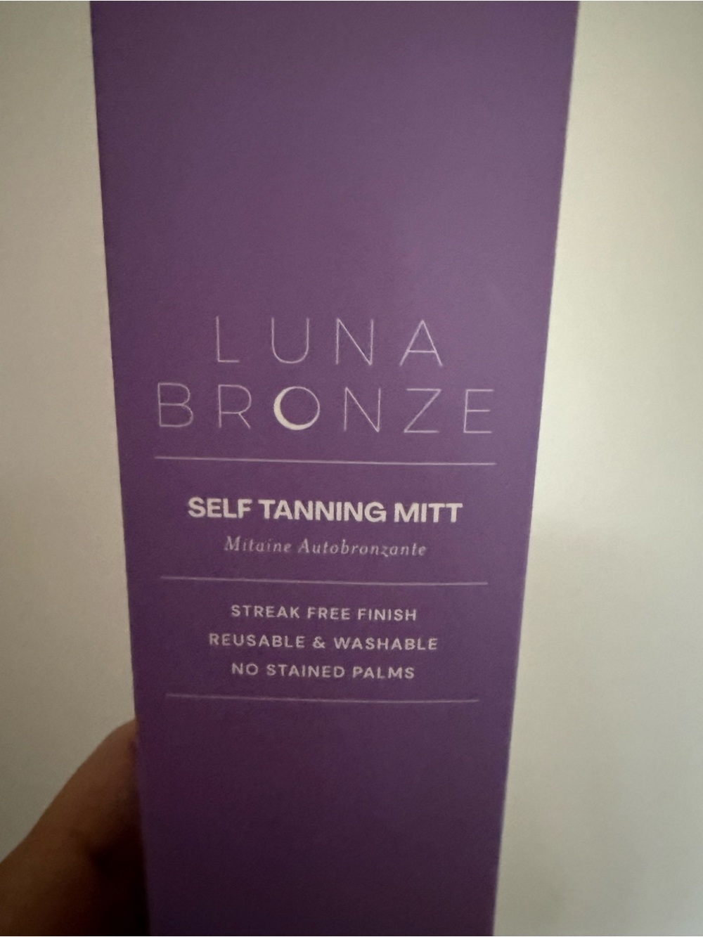 Self Tanning Mitt in Purple